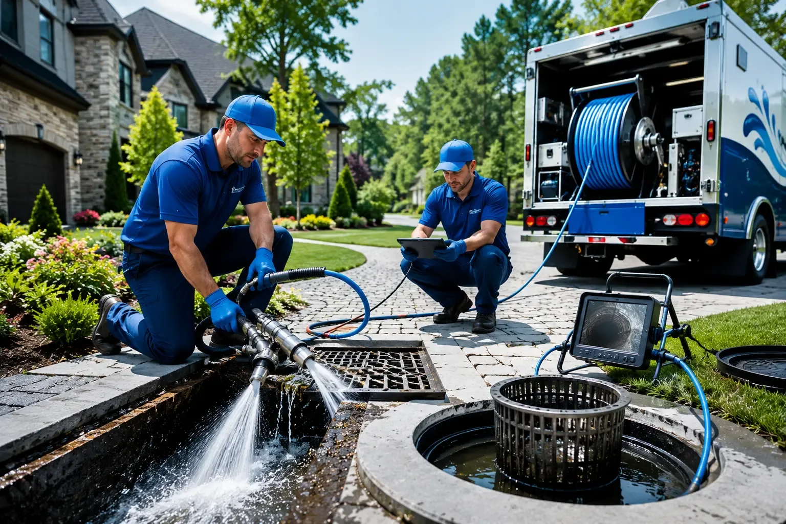 Local outdoor drain cleaning professionals in Montgomery, TX